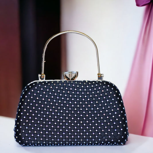 black clutch bag for wedding