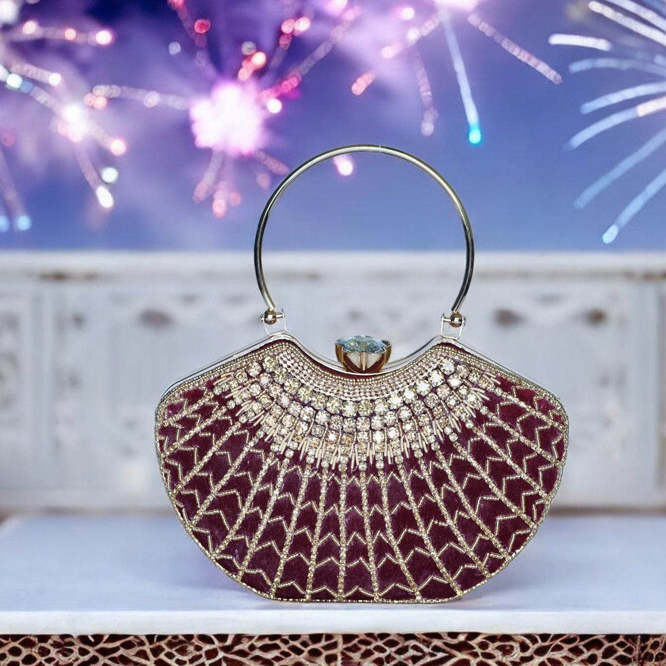 Anandi Creations Luxury Designer Clutch Bags and Evening Bags