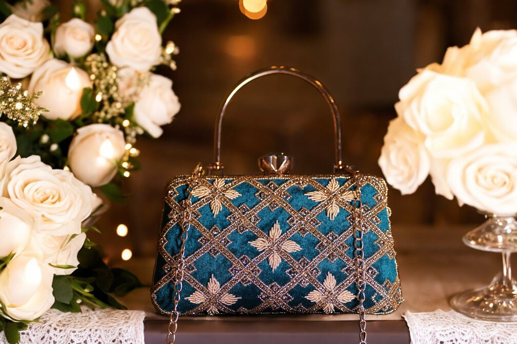 Anandi Creations Find exclusive designer evening bags on sale