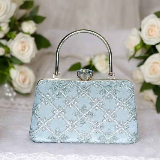 bridal purse clutch